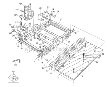Part Location Diagram of 098000-11 DeWALT Wrench